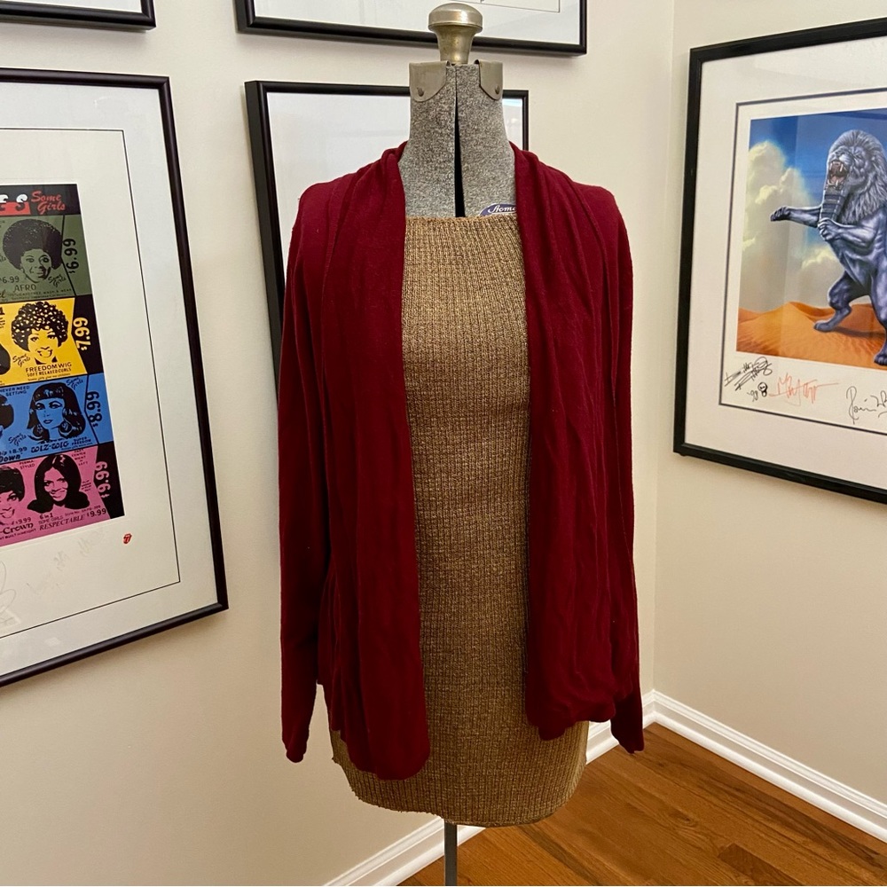 Woman’s Red Sweater